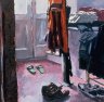 Piccolo interno - oil on canvas - cm. 50x50 - 1994